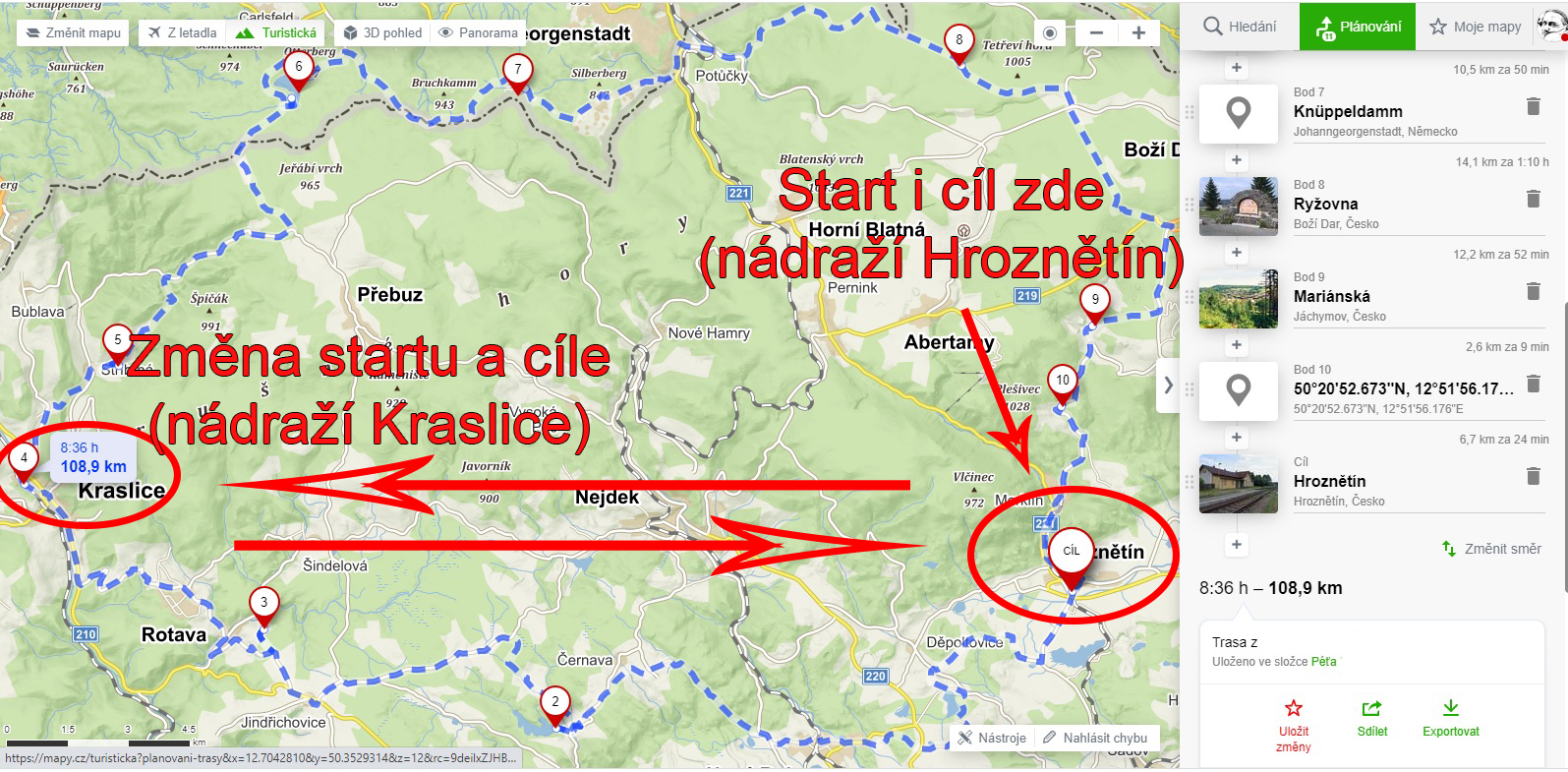 Fórum nápovědy - Web Mapy.cz